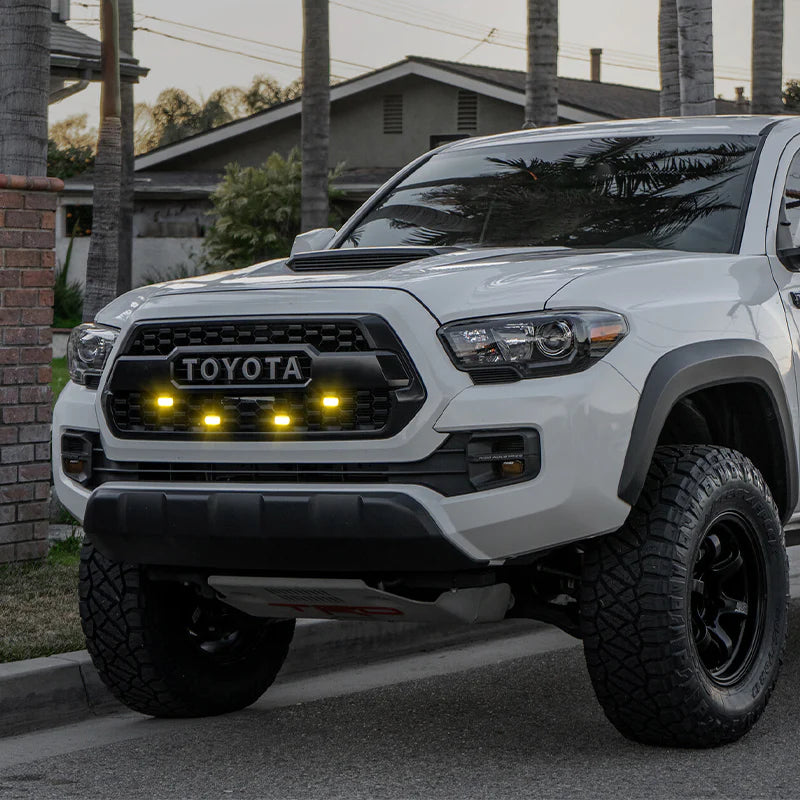 4 Pods Projector LED Insert Grill Lights for Off-road SUV Toyota Ford Truck