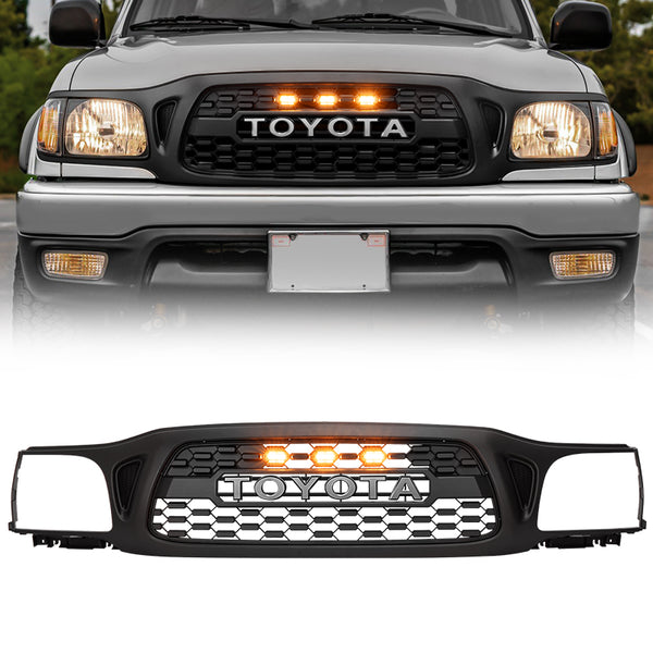 2002 toyota tacoma grille with raptor lights