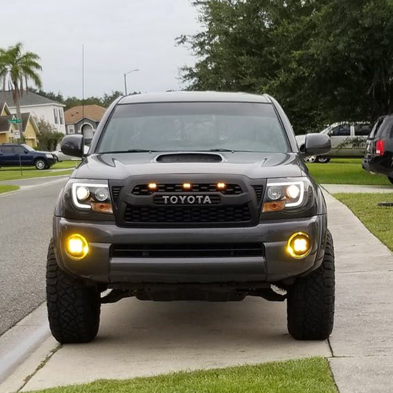 2009 Toyota Tacoma Grille with Raptor Lights
