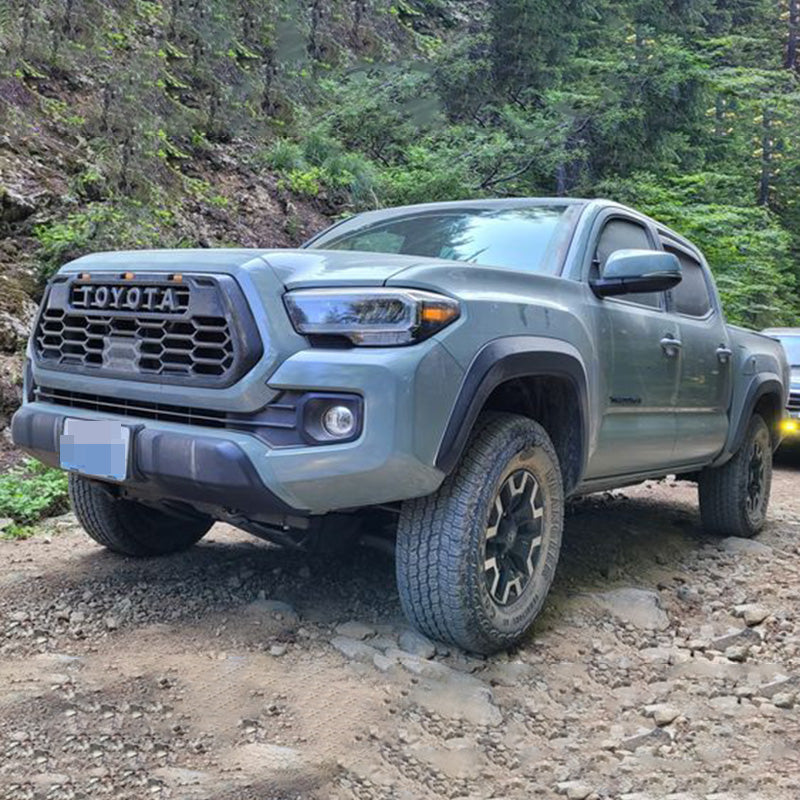 2017 toyota tacoma trd pro grille with led lights