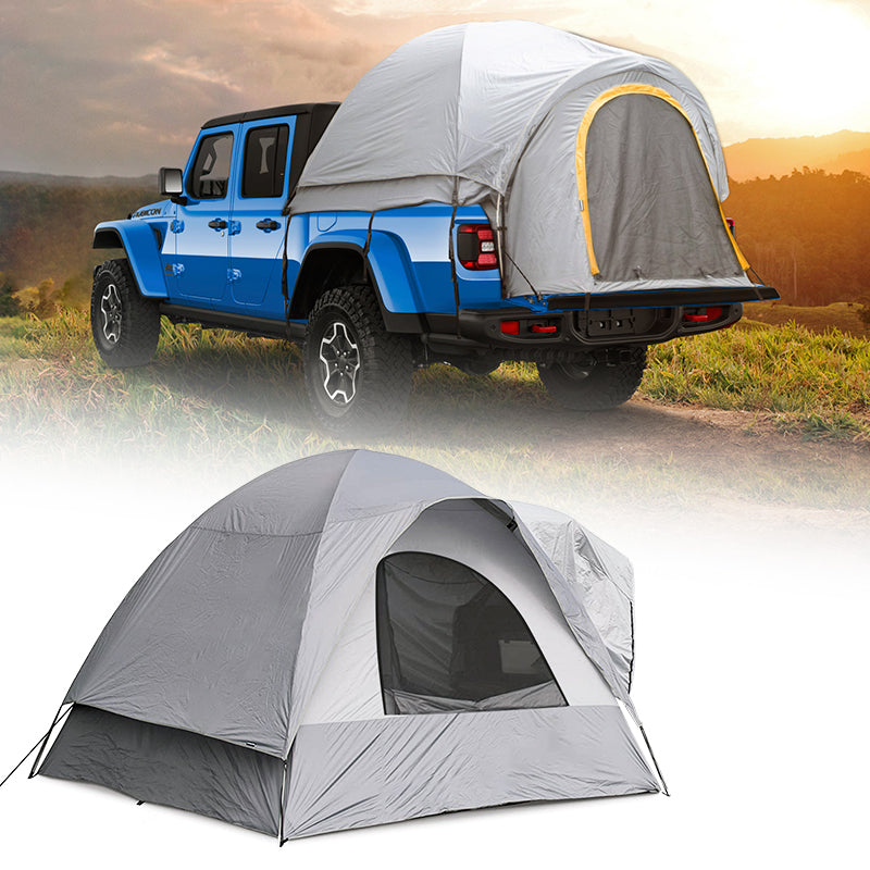 Waterproof 5-5.5'L Bed Tent Camping For Pickup Truck