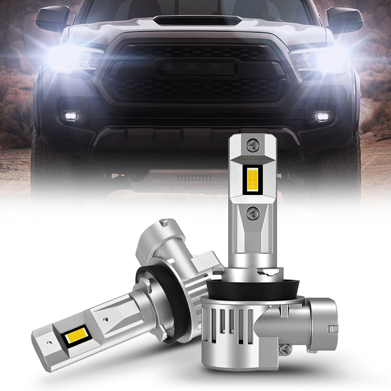 Roxmad H8 H11 H16 LED Headlight Bulbs for 2016-Later Toyota Tacoma