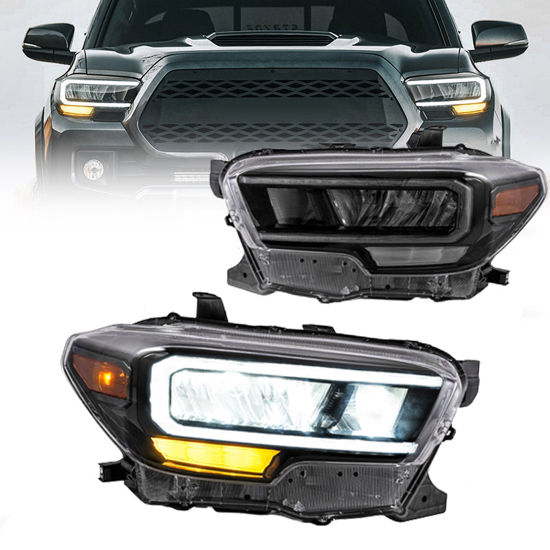 Roxmad LED Headlights For 2015-Later Toyota Tacoma