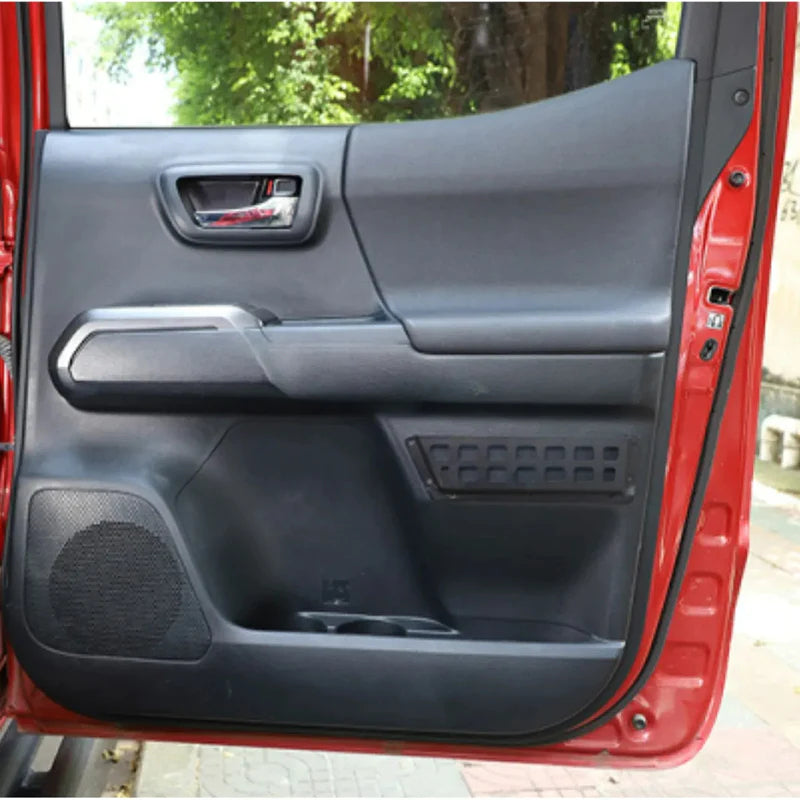 Inner Door Rear Panel Storage Frame For 2016-2024 Toyota Tacoma