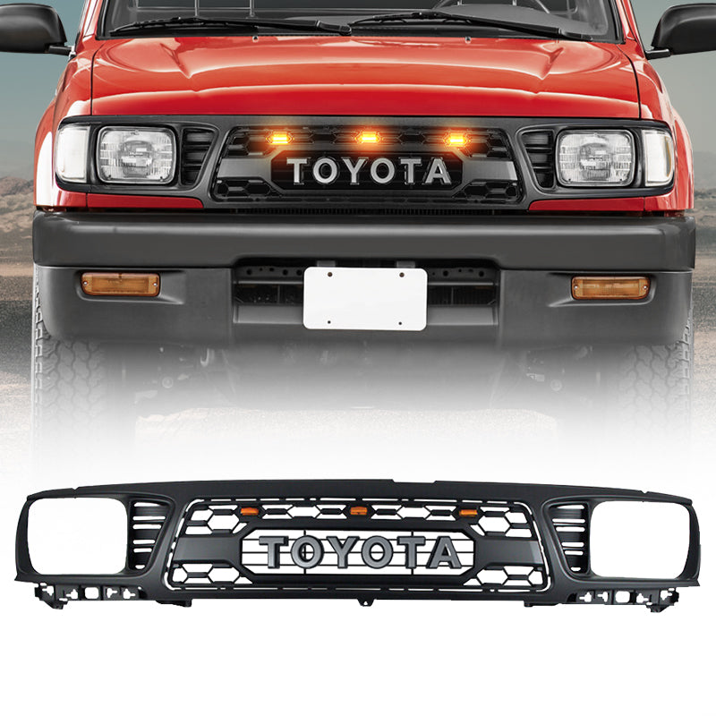 1997 toyota tacoma front grille with raptor  lights