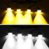 4 Pods Projector LED Insert Grill Lights for Off-road SUV Toyota Ford Truck