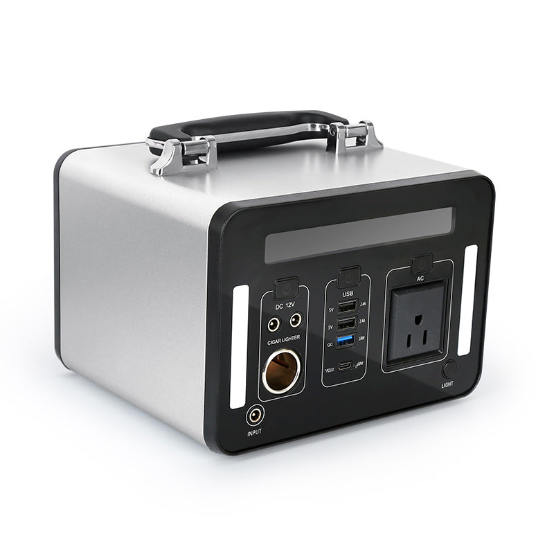 Portable Power Station Explorer with LED Flood Lights for Outdoor Off-road