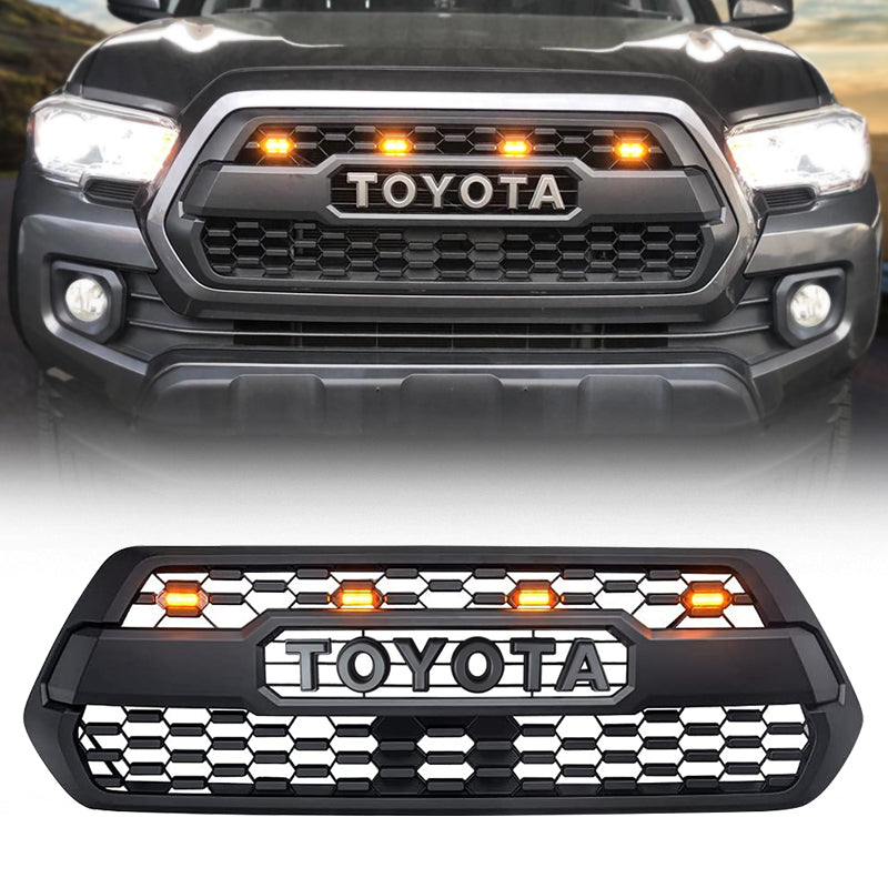 Toyota Tacoma grille with LED Lights