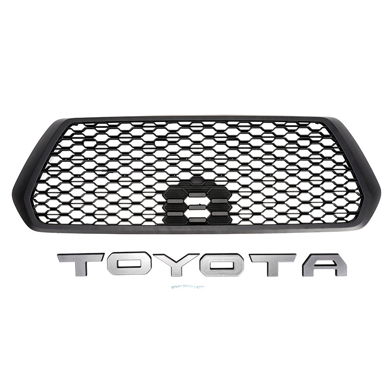 Honeycomb Style Grill For 2016-Later Toyota Tacoma