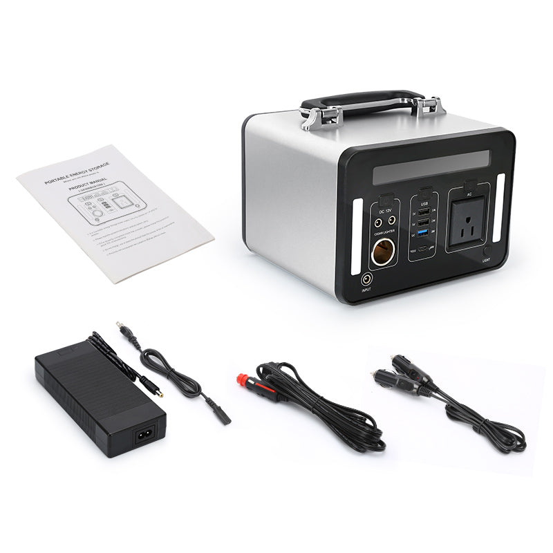 Portable Power Station Explorer with LED Flood Lights for Outdoor Off-road