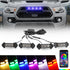 RGB Front LED Grill Lights Kit For 2016-Later Tacoma TRD PRO