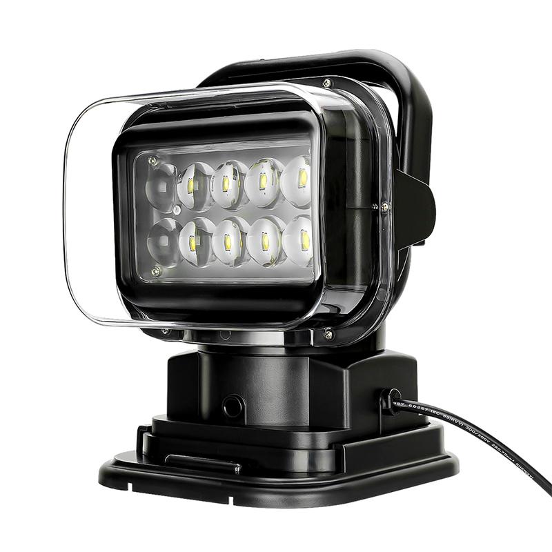 High Power 50W 360¡ã CREE LED Remote Controlled Offroad LED Spotlights Work Lights